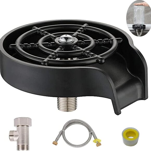 Automatic cup washer for kitchen sink faucet glass washer cleaner(1 Set) - Picture 6 of 10